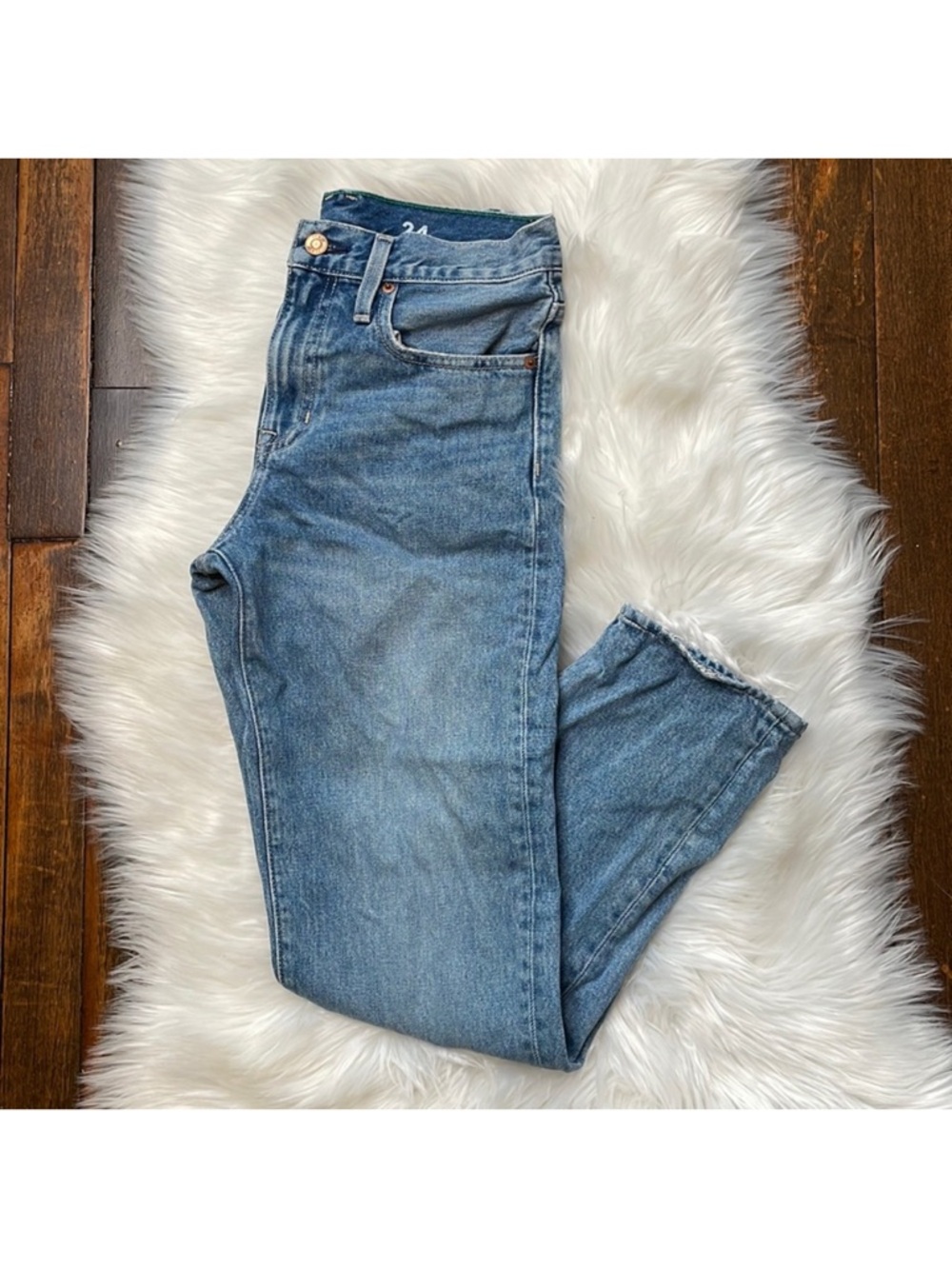 J. Crew Slouchy boyfriend jean in Simsberry wash